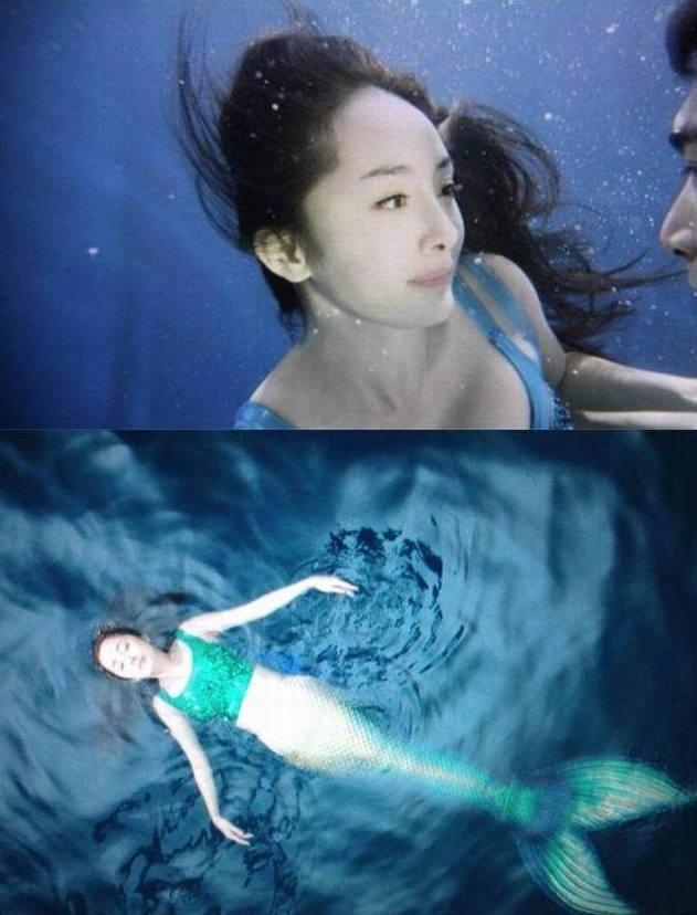 美人魚(yú)女演員的魅力傳奇，美麗與神秘的永恒印記