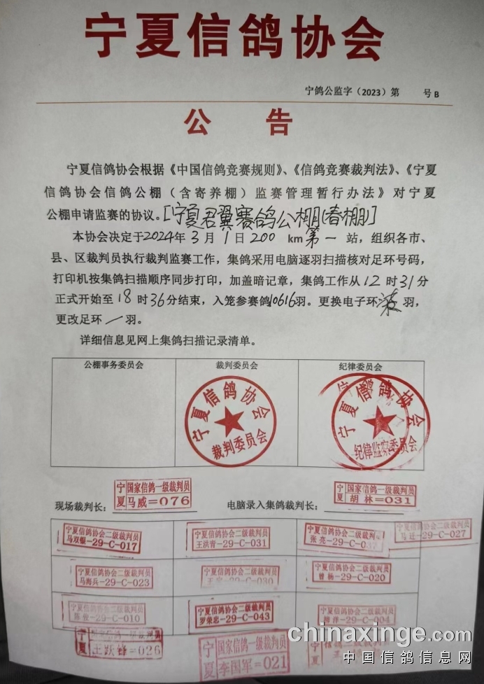 靈武信鴿協(xié)會(huì)最新公告發(fā)布，關(guān)注協(xié)會(huì)最新動(dòng)態(tài)