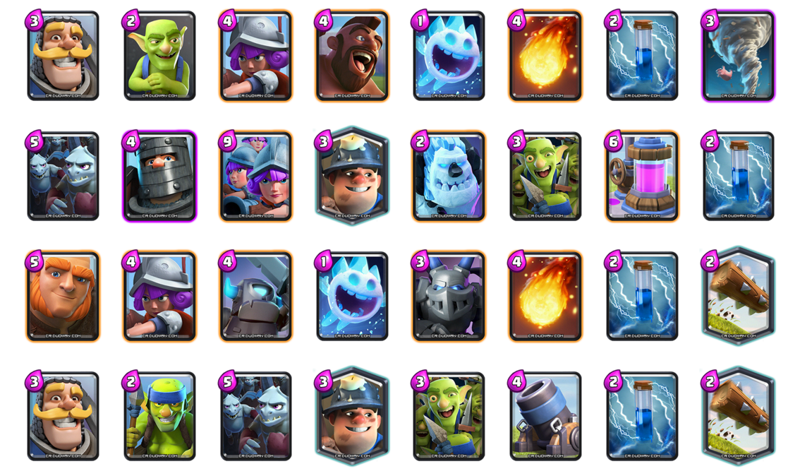 皇室戰(zhàn)爭最新卡組攻略推薦,皇室戰(zhàn)爭最新卡組攻略推薦