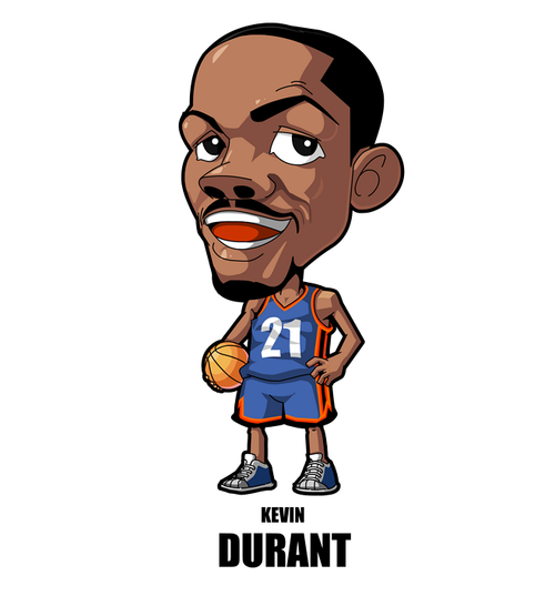 杜蘭特動漫頭像，展現(xiàn)變化、學習與自信的力量