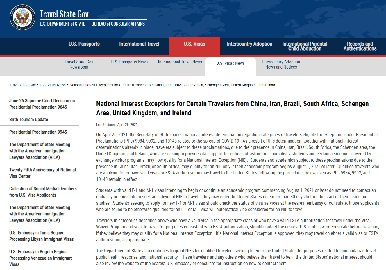 美國(guó)最新禁令后，自然探索之旅正當(dāng)時(shí)！