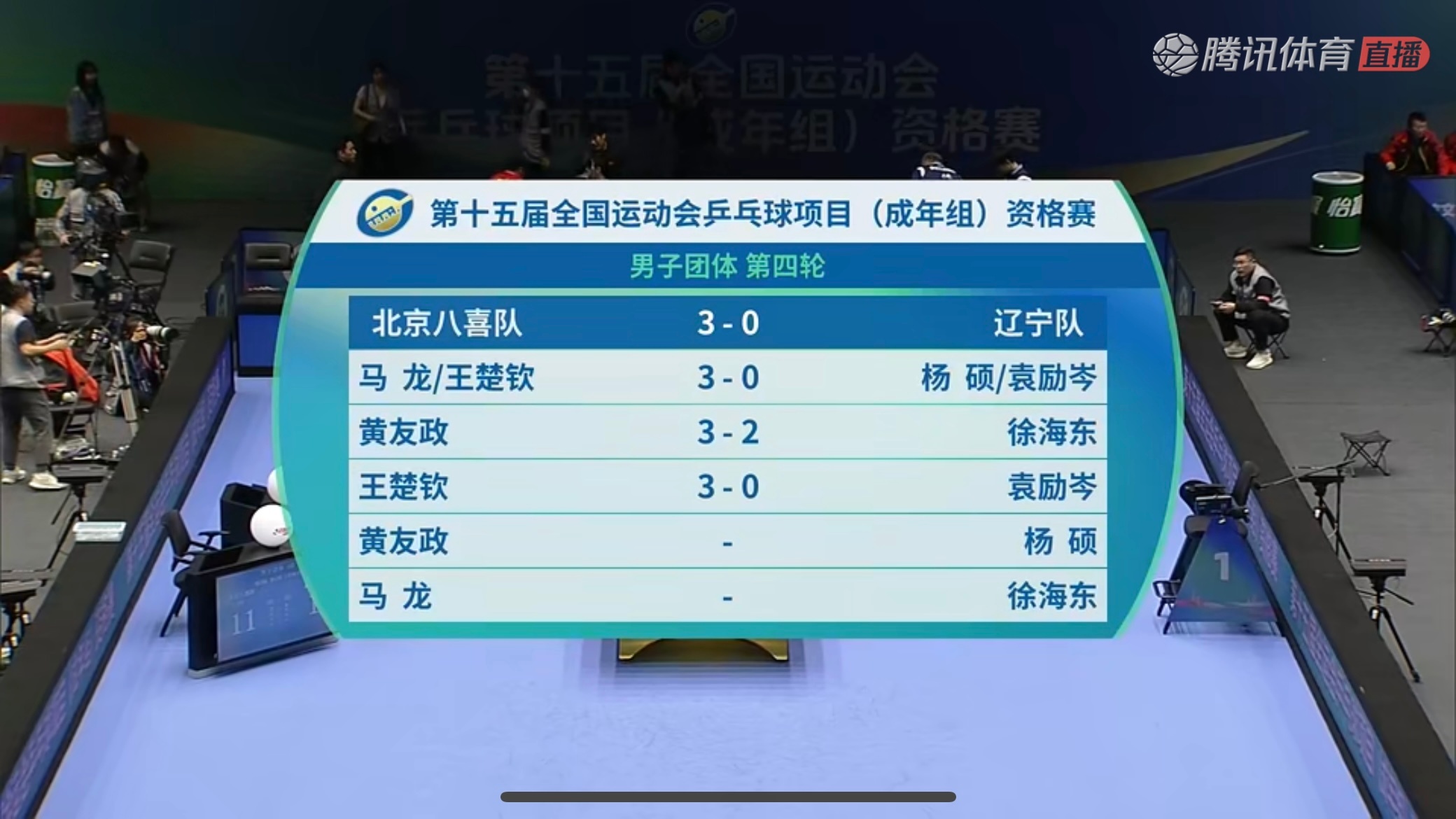 全運會乒乓球熱血激戰(zhàn)，榮耀之巔誰將問鼎？